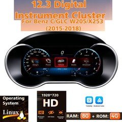 Car Digital Cluster Instrument For Mercedes Benz C C-class W205 X253 2015-2018