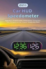 Car GPS Head-Up Display Digital Speedometer USB MPH KMH for Cars and Motorcycles