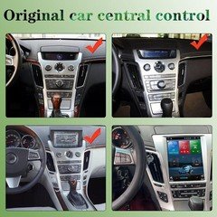 Car Radio Stereo GPS Navigation for Cadillac CTS 2007-2012 Tesla Style Carplay
