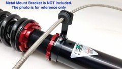 Car Suspension Coilover Lower Mount Brake Line Holder Cushion x 4PCS