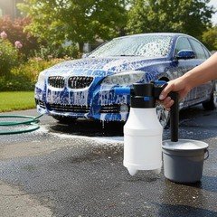 Car Wash Foam Sprayer Multi-Purpose Hand Pump Foam Sprayer Multifunctional