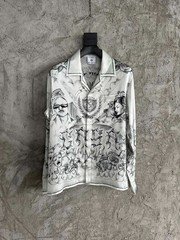CASABLANCA Silk Long-Sleeve Shirt — Size M (Other Sizes Available)