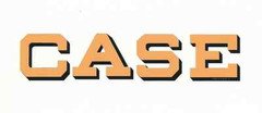 CASE PRE-69 GARDEN TRACTOR DESERT SUNSET/BLACK  DECAL 1-1/2" x 7"
