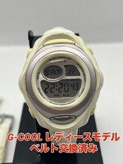 CASIO G Cool Ladies Digital Watch belt replaced battery replaced Casio Baby G wr