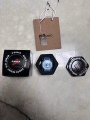 Casio G-SHOCK Blue Analog Quartz Resin Strap 200m Watch w/ Box