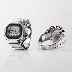 CASIO G Shock CRW001 1JR Ring Watch Silver Brand New