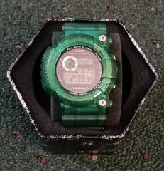 Casio G-Shock Frogman GW-202 Tough Solar Quartz 200m Green Digital w/ Tin