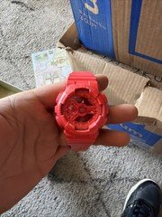 Casio G-Shock GA-110LPA "Punching Pattern Series"  Red Pre Owned Rare