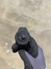 Casio G-SHOCK GA-2100S Analog-Digital Quartz Black Resin 200m
