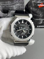 Casio G-SHOCK GM-2100 Analog/Digital Silver Steel Black Resin Quartz Watch