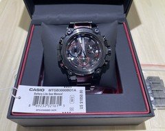 Casio G-SHOCK MT-G B3000BD1A Black Stainless Steel Chronograph Quartz 200m Watch