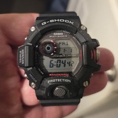 Casio G-SHOCK Rangeman Tough Solar Multi Band 6 Digital Watch 200m Box
