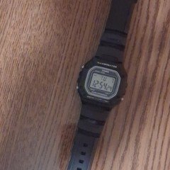 Casio Illuminator Digital Watch Black Resin Strap Alarm Chronograph 50m