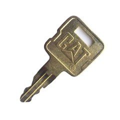 CAT  Caterpillar Heavy Equipment Ignition Key all Metal with Logo 5P-8500