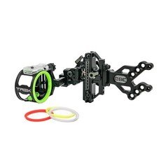CBE TREK 1-Pin .010" Fiber Bow Sight, RH, Adjustable Axis (CBE-TKS-1-RH-10): NEW