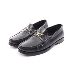 CELINE Luco Triomphe Leather Loafers - DUTY FREE
