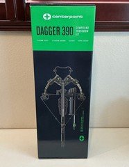 CenterPoint AXCD190FCK Dagger 390 Compound Crossbow Kit 390 fps, Camo