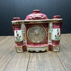 Ceramic Lanshire Mantle Clock
