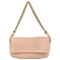 Chanel Pink Lambskin Rodeo Drive Shoulder Bag 197424