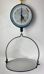 CHATILLON Vintage Hanging Scale - 20 LB Capacity - Dated 1930 - Grocery/Produce