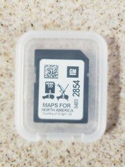 CHEVROLET GMC CADILLAC BUICK NAVIGATION SD CARD 8483 2854 FACTORY GM OEM