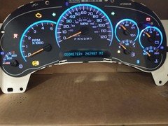 Chevrolet Silverado DURAMAX Diesel 2500HD 3500HD Heavy Duty Cluster 243k 06 07 .