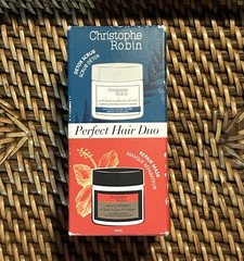 Christophe Robin Perfect Hair Duo Set Detox Scrub & Repair Mask Sea Salt