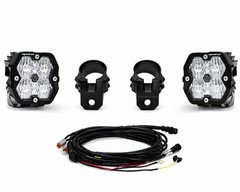 Chupacabra Offroad A-Pillar Mounts + Baja Designs Squadron Sport Lights -1-3/4"
