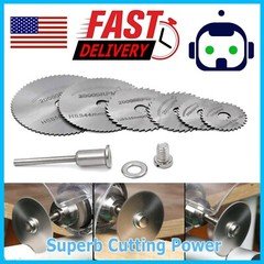 Circular Saw Disc Set Dremel Accessory Mini Drill Rotary Tool Wood Cutting Blade