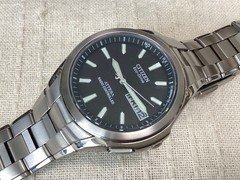 Citizen Attesa ATD53-2792 Eco-Drive Radio Controlled Date Titanium Watch Japan