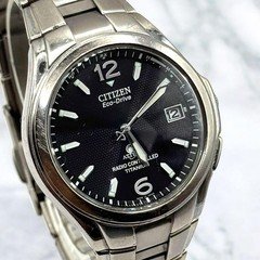 Citizen Attesa H410-T003788 Eco-Drive Radio Solar Date Watch