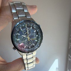 Citizen Eco-Drive Blue Angels Radio Controlled Chronograph 200m 43mm SS