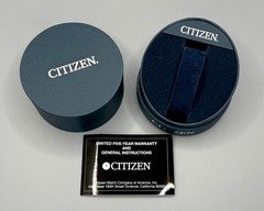 ⭕️ CITIZEN EMPTY PRESENTATION DISPLAY STORAGE BOX & MANUAL/WARRANTY