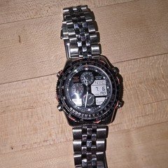 Citizen Navihawk C300 World Time Chronograph Men's Watch