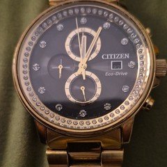 Citizen Nighthawk CA4377-53H Eco-Drive Stainless Steel Chronograph Men’s Watch