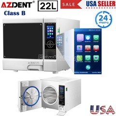 Class B Medical Dental Autoclave Steam Sterilizer 22L Drying Data Printer AZDENT