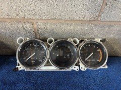 Classic Mini 3 Pod Gauges Speedo Rev Counter 90mph