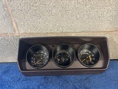 Classic Mini Speedo Binnacle Clocks 3 Pod 90mph