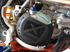 CLUTCH COVER PROTECTION KTM HUSQVARNA 250 300 2 STROKE YEAR 2012-2016
