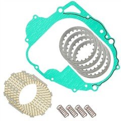 Clutch Friction Steel Plates Gasket fits Yamaha Bruin 250 YFM250B 2005 2006
