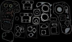 CM Complete Engine Gasket Kit 3.5in Bore .04 Thick Low Rider Conv 90-91