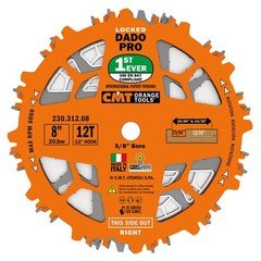 CMT 230.312.08 DADO Saw Blade for Table & Radial Arm Saws