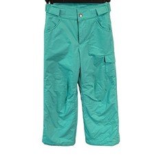 Columbia Kids XS 6/6X Teal Outgrown Snow Ski Pants Fleece Lined