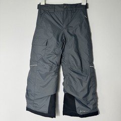 Columbia Omni-Heat Kids Sz Xs 6/7 Black Insulated Outgrown BUGABOO Ski Pants