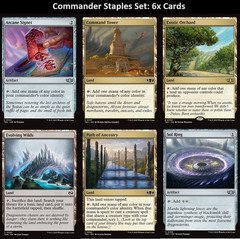 Commander Staples 6x Cards - Magic Bundle NM - Every MTG EDH Deck Sol Ring
