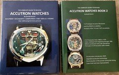 Complete Guide to Bulova Accutron watches Book 1 & 2, HARDBOUND 1000+ PAGES