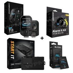 Compustar T13 Remote Start & Alarm LTE Smartphone Control Blade-AL Complete Kit