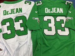 Cooper DeJean #33 Philadelphia Eagles Adult / Kids All Stitched Jersey Kelly Gr
