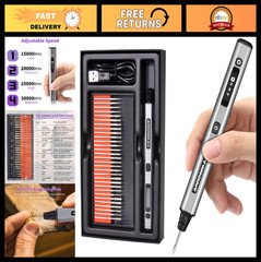 Cordless Mini Engraving Pen - Portable Tool for Artists & DIY - Engrave 50+ Surf