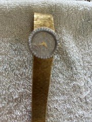 Corum Women’s Gold Tone Round Analog Dress Watch Metal Bracelet 12-Hour